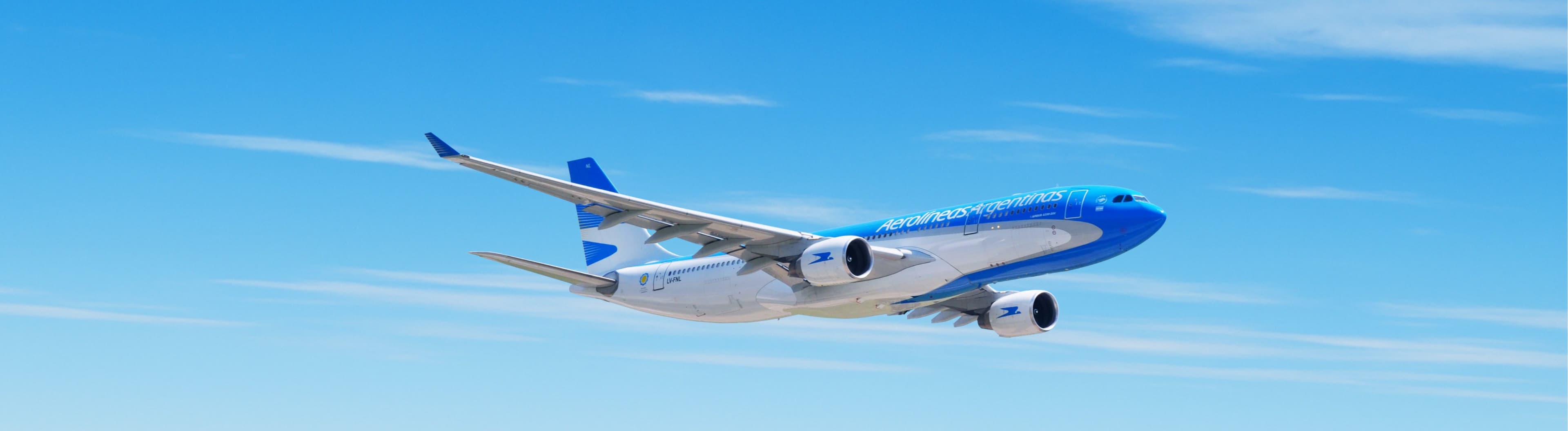 Banner de Aerolíneas Argentinas